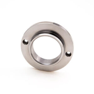 Zentrierflansch mit Ansatz und Bohrung , Schraubenbohrung - 60/ 90x24