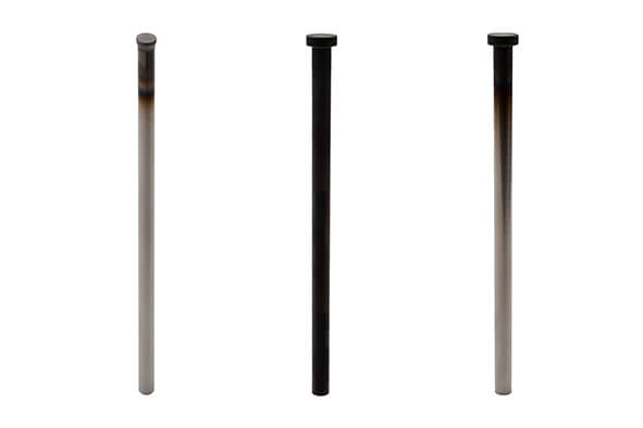 Auswerfer abgesetzt DIN1530-2 C 
 2.5x125
 nitriert schwarz